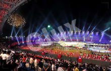 Rf Wireless Hanging Digtal Signage Stadium Perimeter Led Display P20