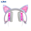 Wholesale Most Popular Glowing Cat Ear Headphones