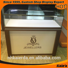 2017 Luxury jewelry display kiosk,jewelry display kiosk
