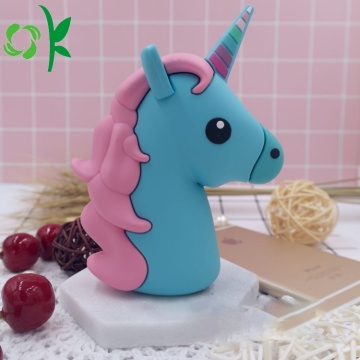 3D Unicorns Power Bank Cute Portable Battery Case