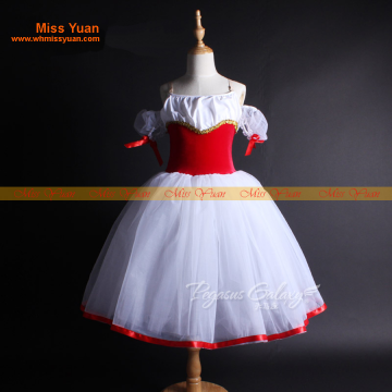 Kids beautiful red baby costume tutu dress