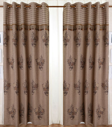 Fire Retardant Black Out Curtain Fabric