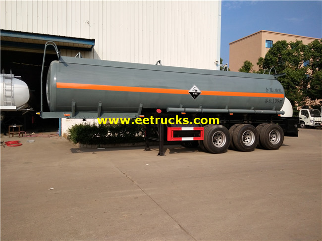 20,000 Litres Sulfuric Acid Trailer Tanks