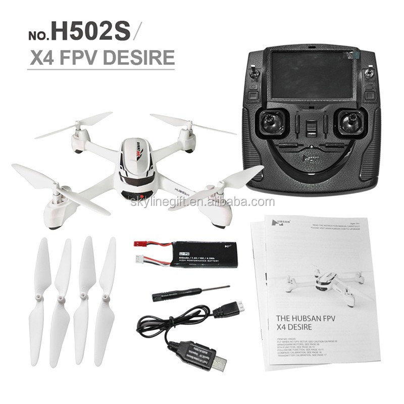 In stock New arrive headless and one key return rc drone quadcopter Hubsan X4 H502S vs H501s