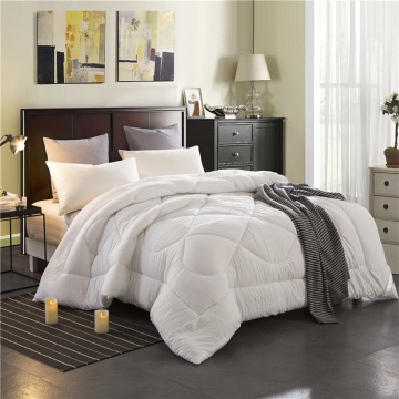 Warm down-filled quilt core for cold winter nights