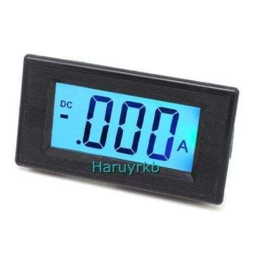DYKB DC Ammeter Meter +/- 500A 200A 100A 50A 30A 20A LCD display Digital AMP METER Charge discharge battery Monitor Current 12V