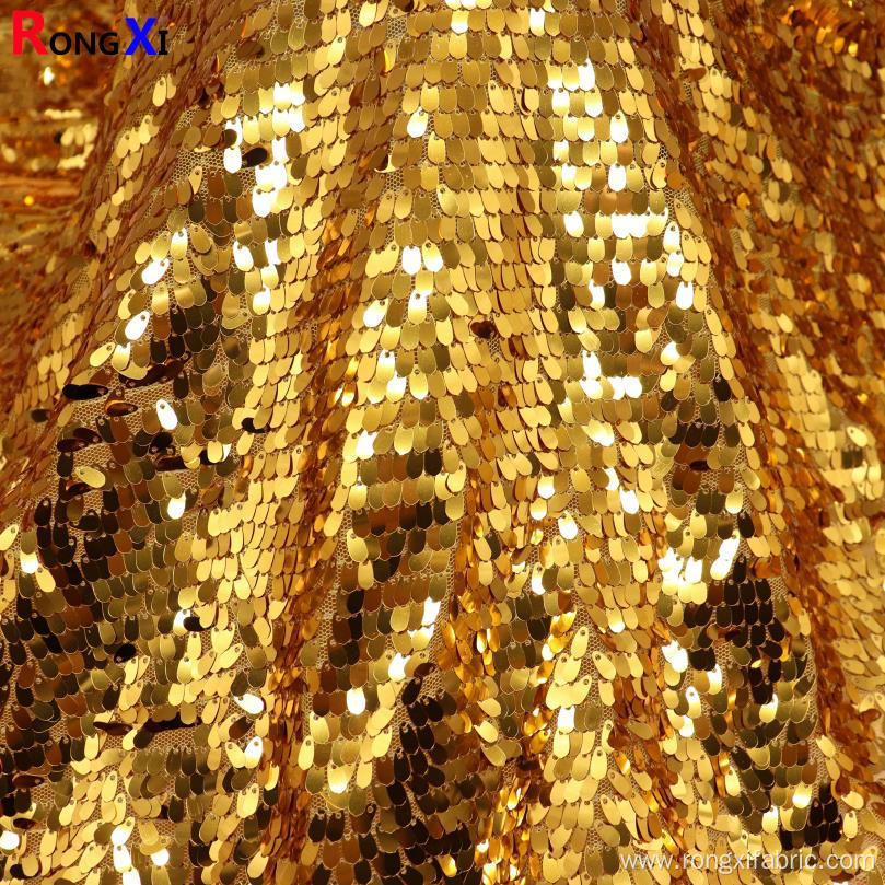 New Design Sequin Stretch Fabric