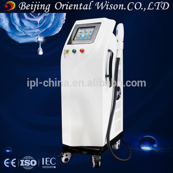 Vertical SHR IPL hair removal machine with OPT freckle removal