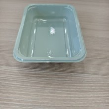 Colored PET Food Tray Plastic Fruit Container