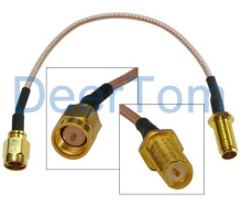 SMA Male to SMA Female Pigtail Cable Jump Cable Extension Cable RG316 Cable