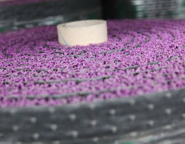 Hot pressure car mats pressing