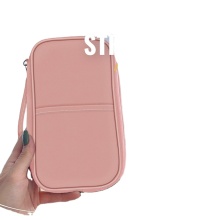 Secure RFID Blocking Custom Money Belt with Passport Holder and Logo