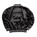 High Quality Satin Varsity Jacket Mens Wholesale Custom