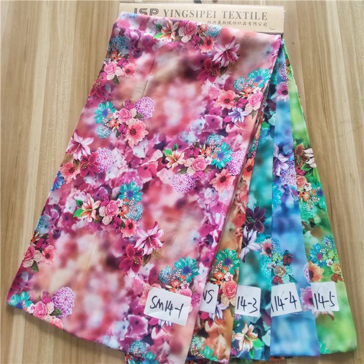 Keqiao manufacturer soft fabric 100% rayon custom rayon printing fabric digital for dress