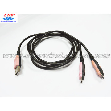 Kabel USB dua warna