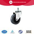 Medium Duty Threaded Stem Swivel Conductive TPR Caster