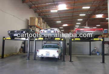 Hydraulic removable car parking lift