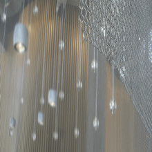 Metal Ring Mesh Chain Mail Curtain - Decorative Accents