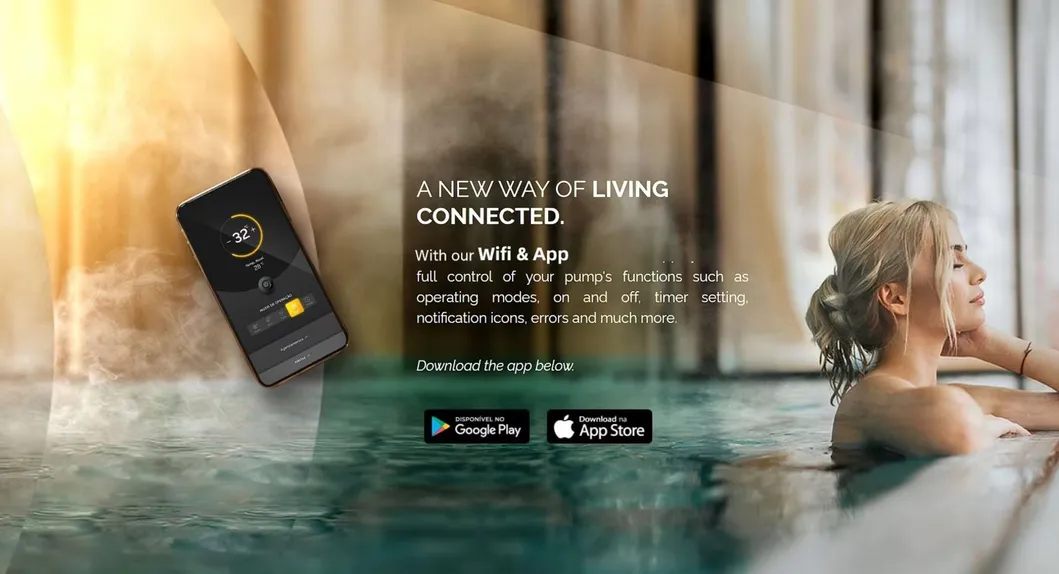 Sunrain Swimming Pool Heat Pump R32 Air to Water DC Inverter 7kw 35kw CE Certificated WiFi Hot Water Heater for Swimming Pool