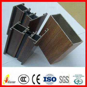 aluminum wood finish profile aluminum profile for decoration