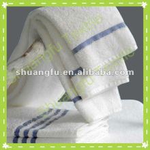 100% cotton luxury satin stripes machine washable hotel towels
