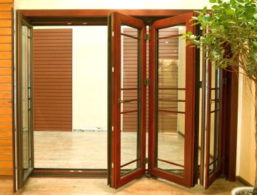 Aluminium Floding Doors/Alu-Wood Floding Doors