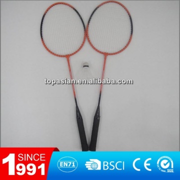 High quality good badminton racket with net