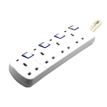 GCC PASSED Humanized design 4way dual usb extension leads