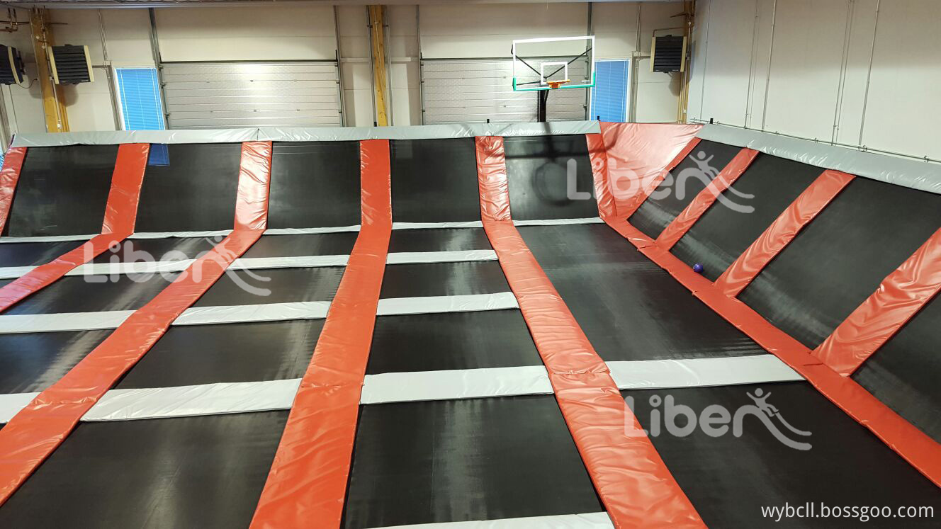 trampoline park in Finland