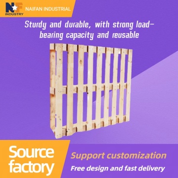 Eco-Friendly Pine Solid Wood Pallets for Storage