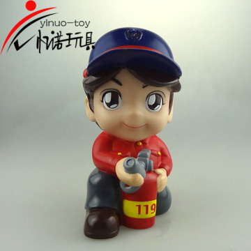 plastic coin bank toy