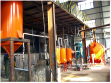 Complete equipment for desorption trolysis of gold