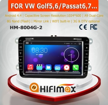 HIFIMAX Android 5.1.1 car touch screen dvd player for volkswagen VW passat B5 B6 B7/android car dvd for vw passat