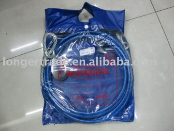 Steel tow rope