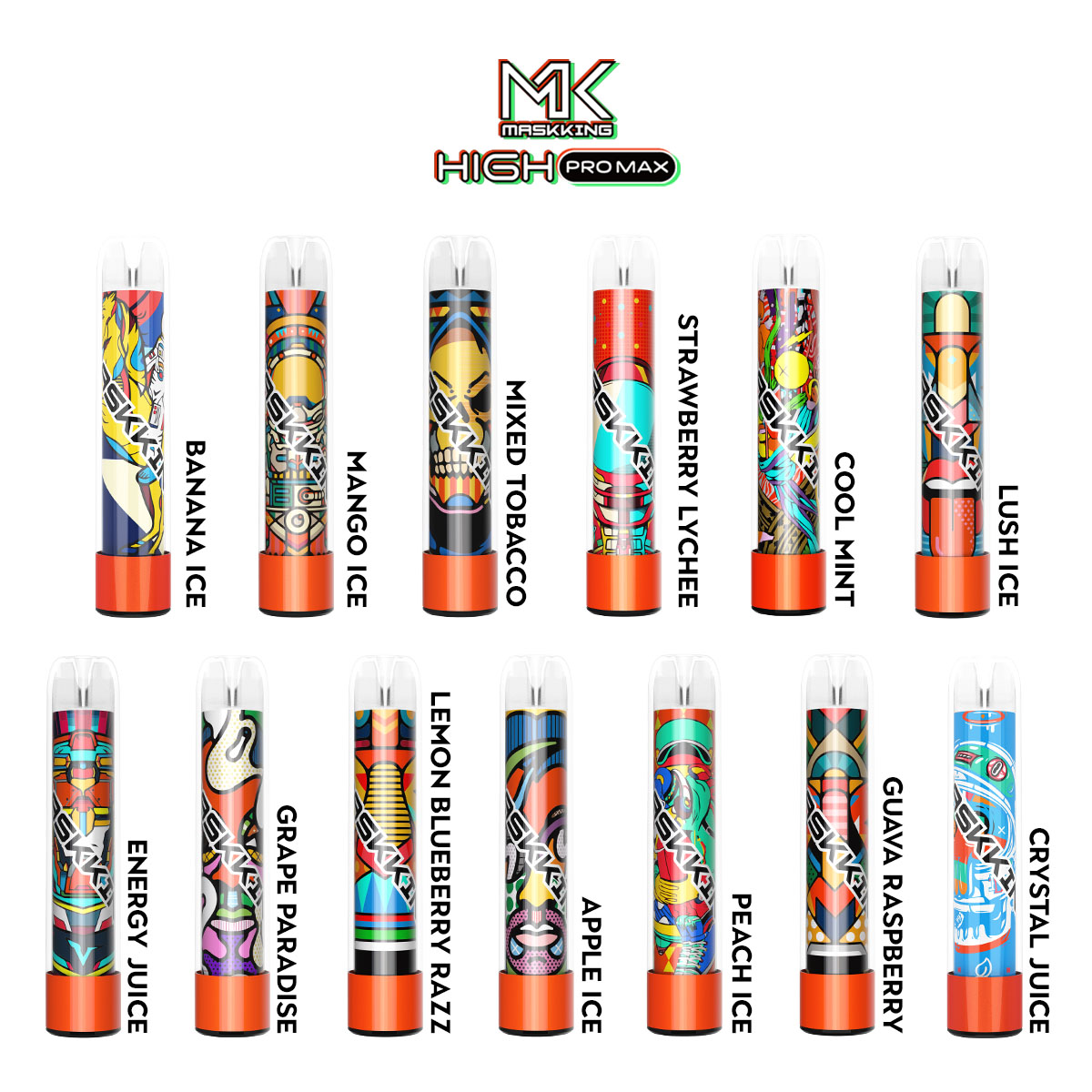 สินค้าใหม่ 850mah MK vapes desechables Promax vape bar 1500 พัฟ vapes desechables