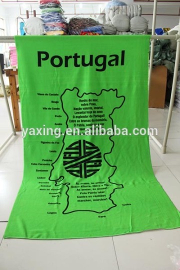 100% polyester 70*150cm beach towel portugal towel