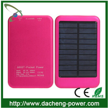 Hotly selling cheap solar rechargeable mobile phone charger 5000mAH,super fast mobile phone charger,rechargeable phone charger