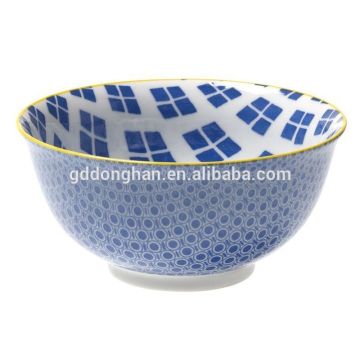 colorful decal Ceramic Bowl