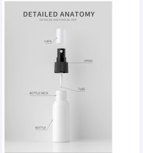 Plastic Spray Bottle Perfume 50ml Pet Spray Bottle