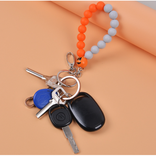 Fashion Silicone Wristlet Keychains Gelang untuk Wanita