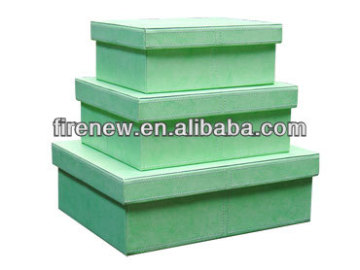 PU Leather Gifts Storage Box Set, Home Decoration Box