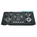 5 Burners Tempered Glass Top Built-in Gas Stove