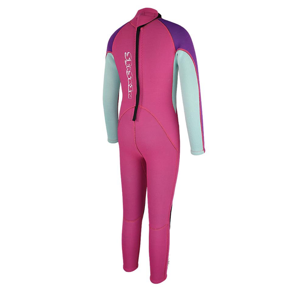 Zeegeten kinderen 3 mm terug zip fullsuit duiken wetsuits