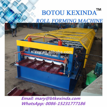 Aluminium roofing sheet making machine