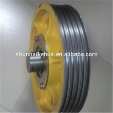 Ungalvanzied pulley wire rope floating crane sheave for ship