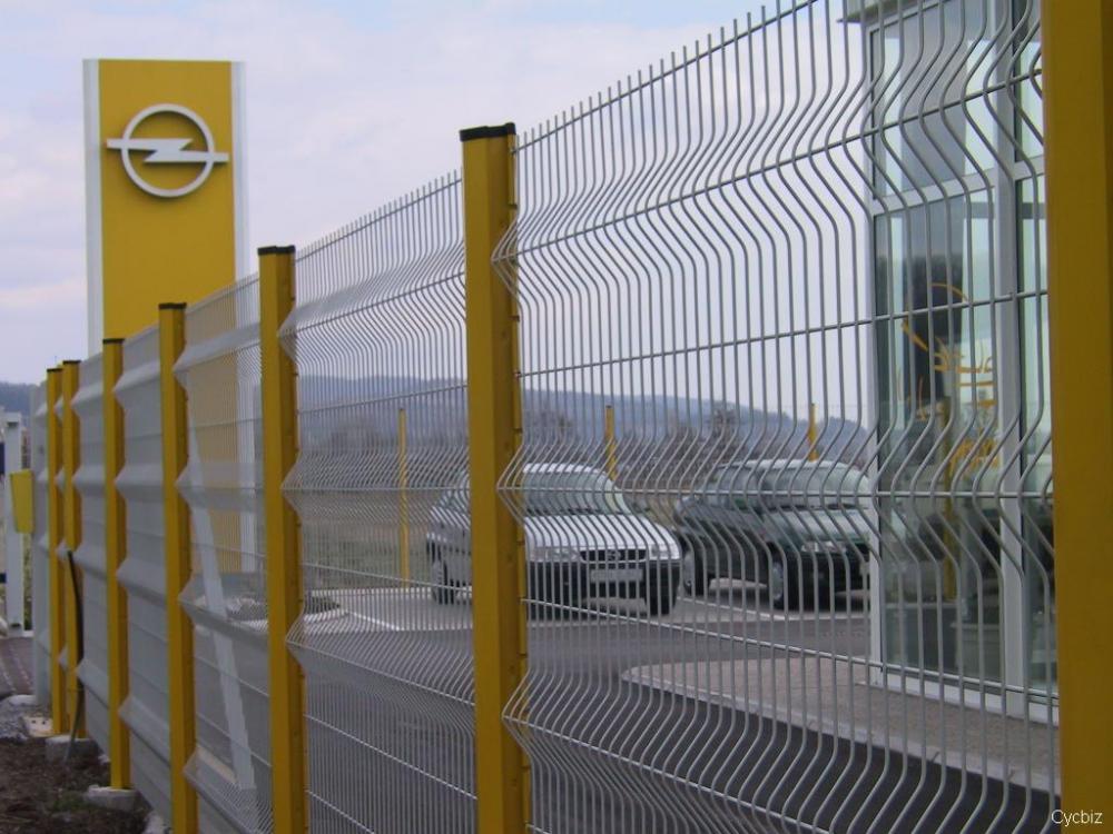 Metal Security Fence Panels For Airport fencing