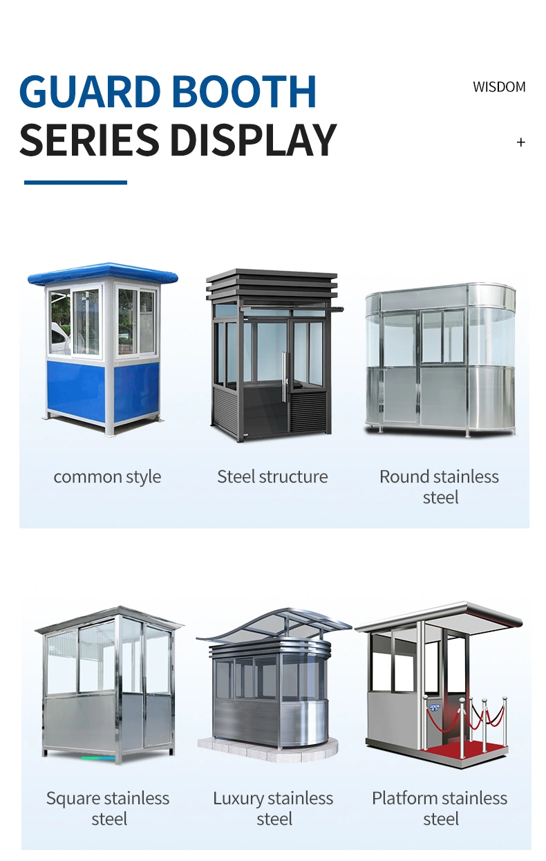 Good Quality Metal Booth Outdoor Traffic Metal Kiosk Booth