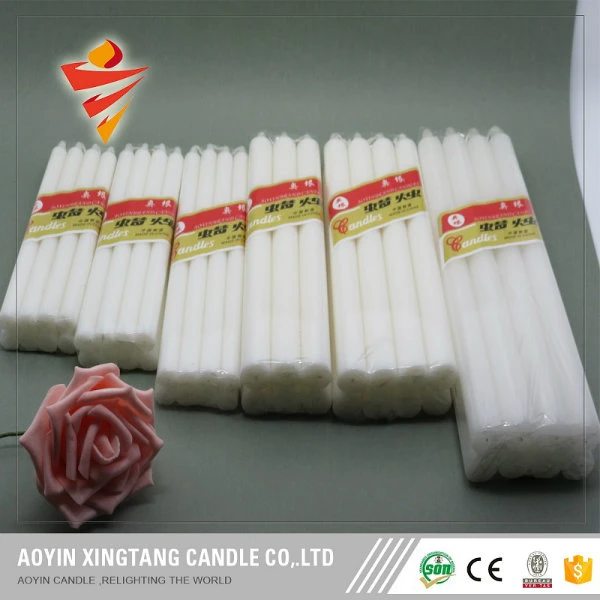 28g White Paraffin Wax Plain Candle to Yemen