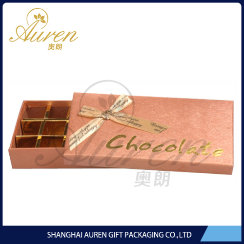 Factory wholesale 2015 beautiful chocolate box