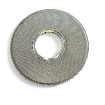 Metallfaserblattfilter für Polymer